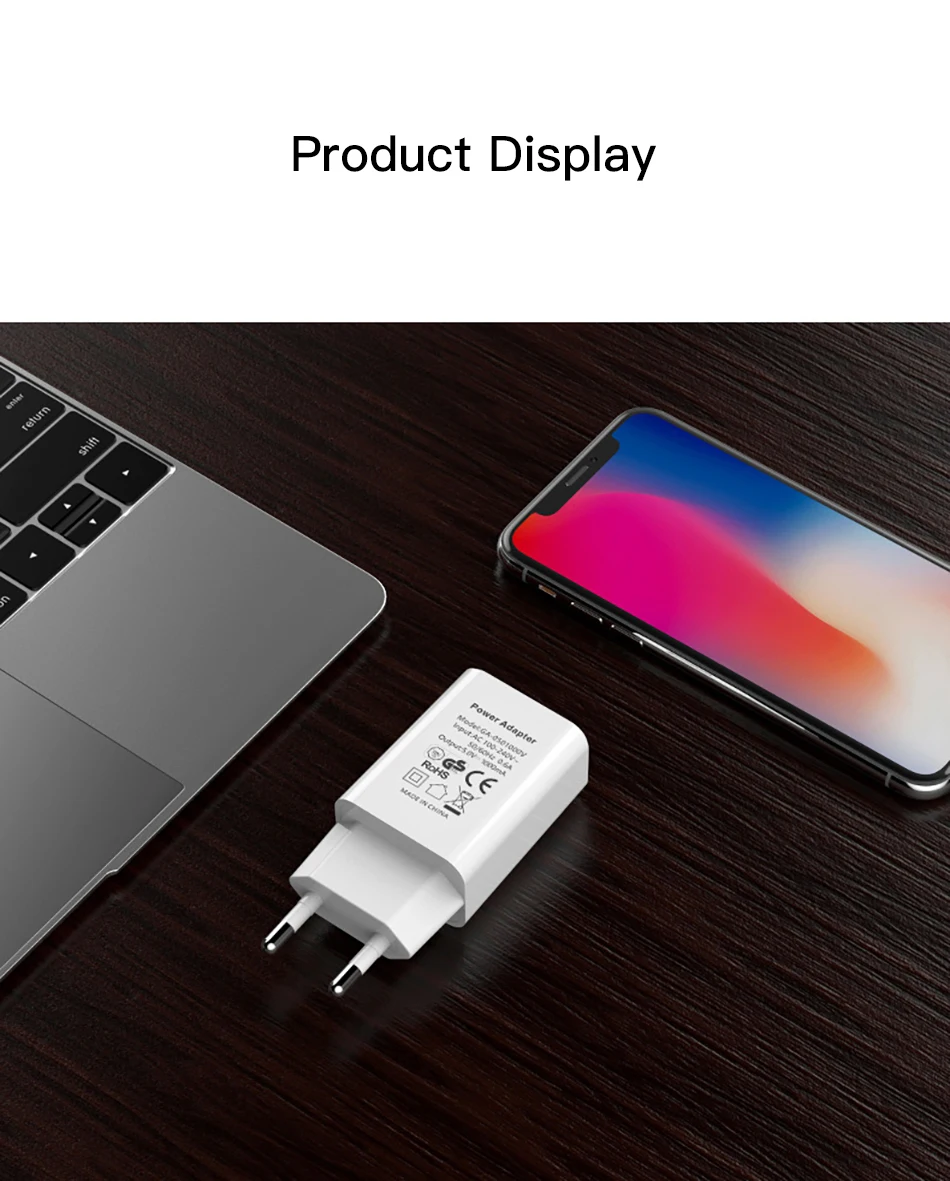 ACCEZZ USB зарядное устройство 5 в 1 а ЕС адаптер для iPhone X 8 7 вилка iPad настенное зарядное устройство для samsung S9 Xiaomi Mi 8 зарядное устройство для мобильного телефона