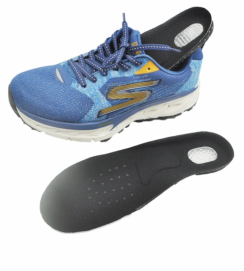 Спорт Бег силиконовые стельки для ног человек Для женщин для обуви подошва ортопедическая прокладка массируя амортизация поддержка свода