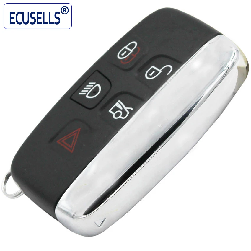 4+1 Buttons Keyless Entry for Jaguar XF XJ XL 2013 2014 Smart Remote Key Fob 5BTN 315Mhzin Car