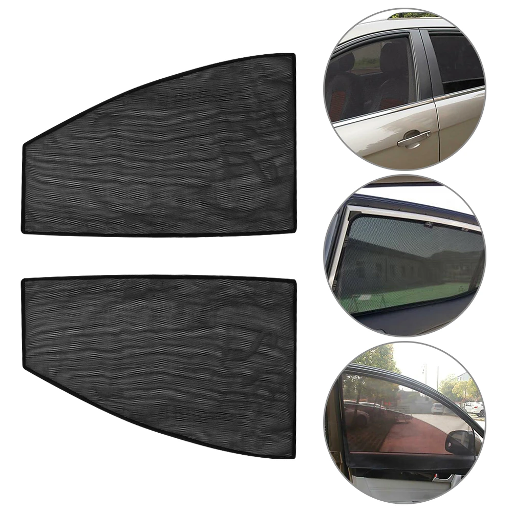 Автомобильная Солнцезащитная шторка боковая сетка на окно Магнитная Автомобильная Солнцезащитная УФ-защита автомобильная шторка солнцезащитный козырек летняя Защитная оконная пленка