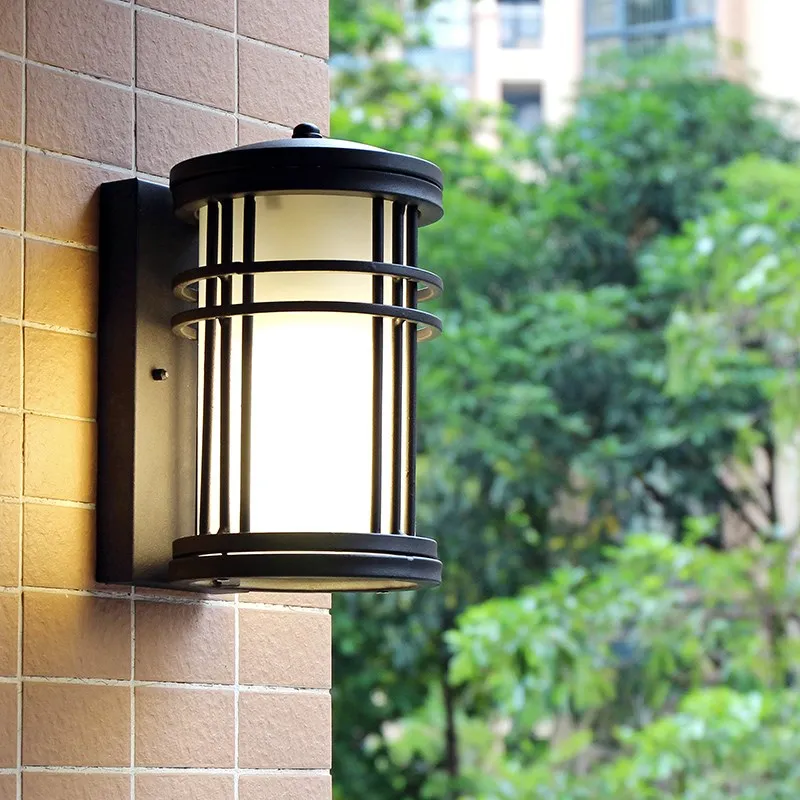

outdoor American industry simple modern European style balcony courtyard waterproof LED corridor bedroom wall lamp LO874