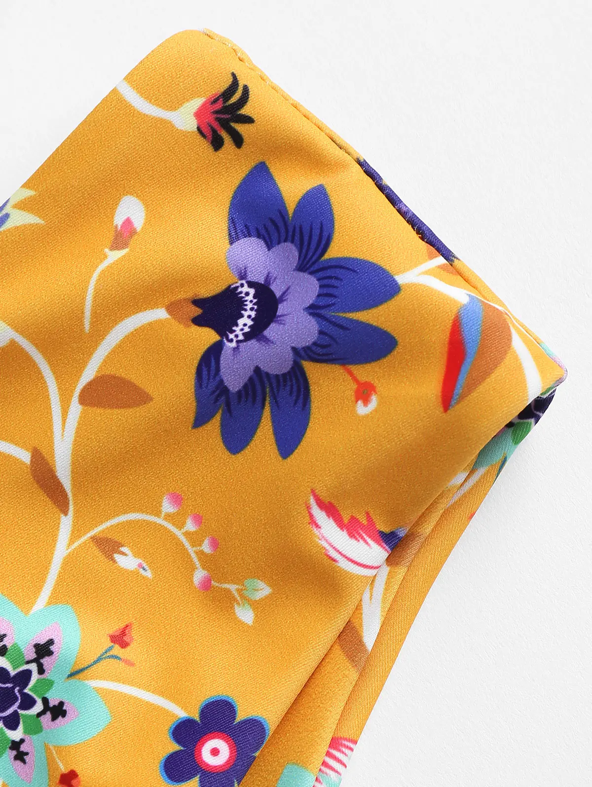 ZAFUL комплект бикини с цветочным принтом женские летние сексуальные купальники из