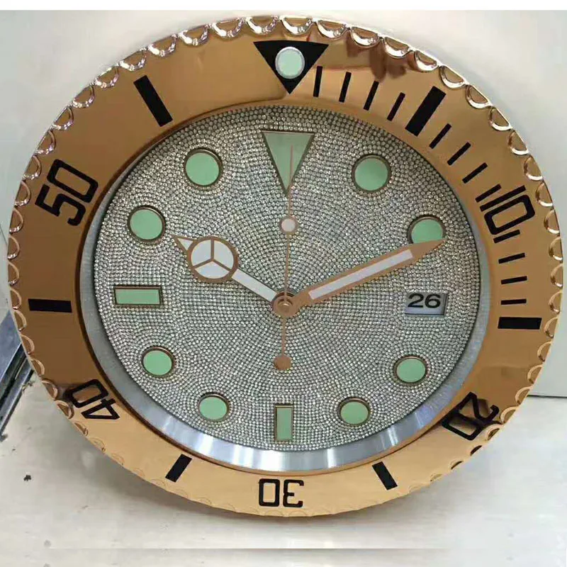 Luxury Design Metal Art Watch Wall Clock Relogio De Parede Decorativo Home Decor Best Gift