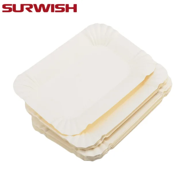 SURWISH 20Pcs Disposable Paper Plates Dinnerware Event Wedding Party ... SURWISH 20Pcs Disposable Paper Plates Dinnerware Event Wedding Party ...