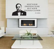 פוסטר סרט סרט הסנדק וול מדבקת מדבקות ויניל אמנות קיר סלון עיצוב הבית נשלף טפט