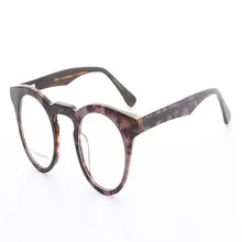 Ретро унисекс круглая оправа полная оправа ацетат по рецепту линзы очки анти-радиационные очки дальнозоркость новые очки для чтения