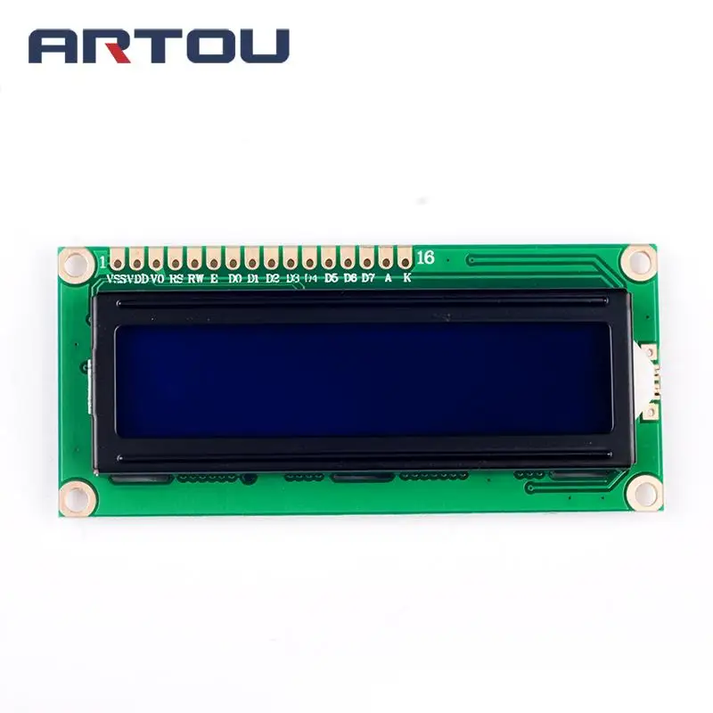 

1PCS LCD Module 5V Blue 1602 16x2 Character LCD Display Backlight