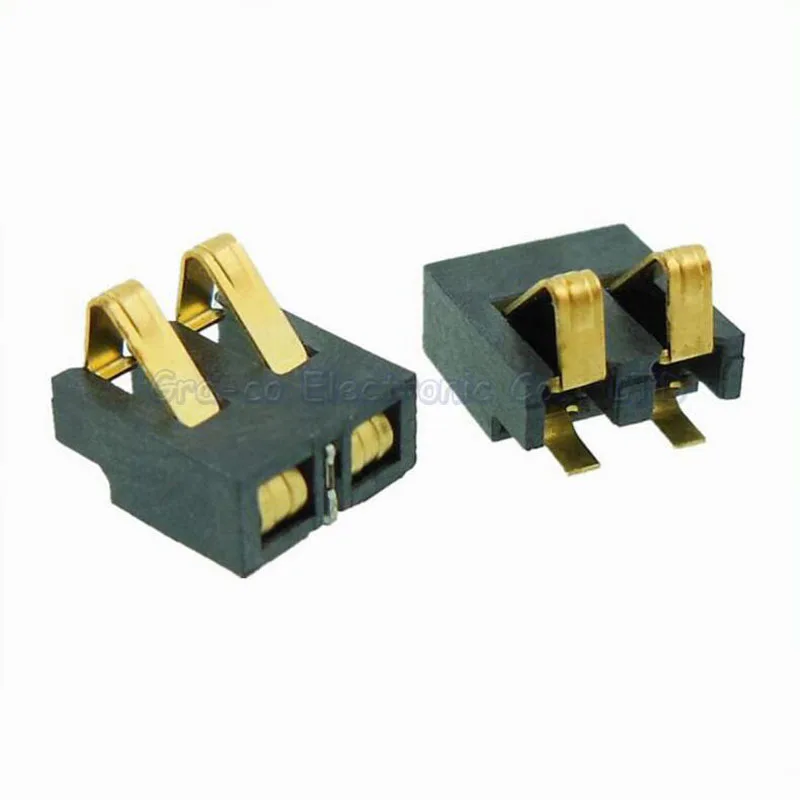 10 шт./лот 2P-2.5PH-4.2H 2Pin разъем для аккумулятора держатель батареи с золотым
