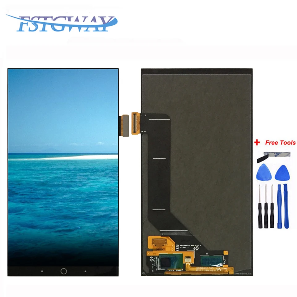 

FSTGWAY For ZTE Axon7 LCD Display+Touch Screen Assembly Repair Parts for Axon 7 lcd for A2017 A2017U A2017G lcd+free Tools