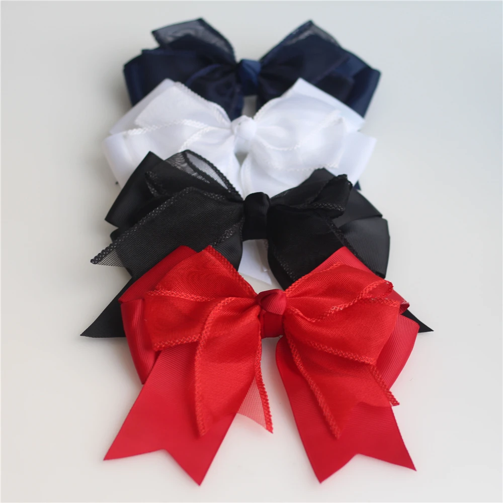 Big Ribbon Bowknot Hair Clips Hair Barrette Ponytail Holder Hair
