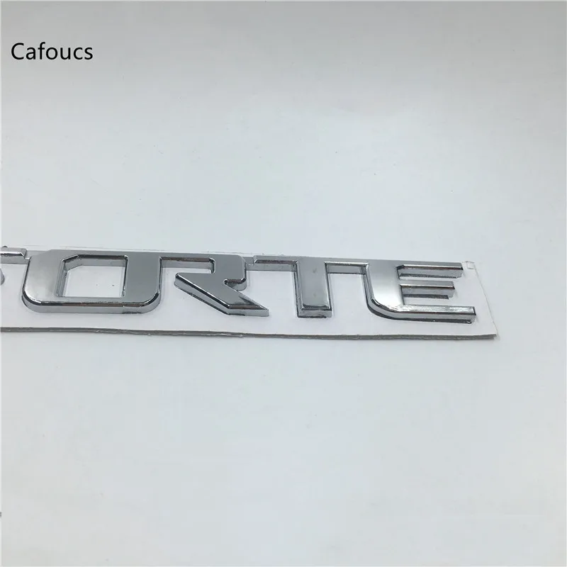 Для Kia Cerato Koup Forte эмблема задняя крышка для багажника логотип значок буквы наклейка