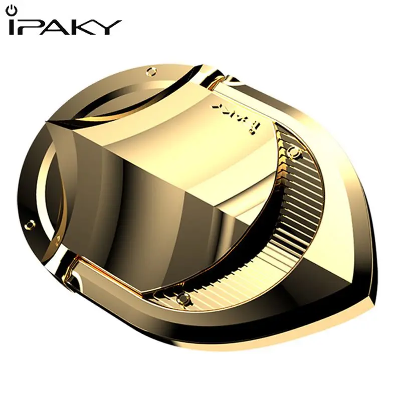 

2PCS Mobile Phone Stand Holder IPAKY For iPhone X 8 For Samsung Xiaomi Metal Alloy Finger Ring Holder Stand Magnetic Car Holder