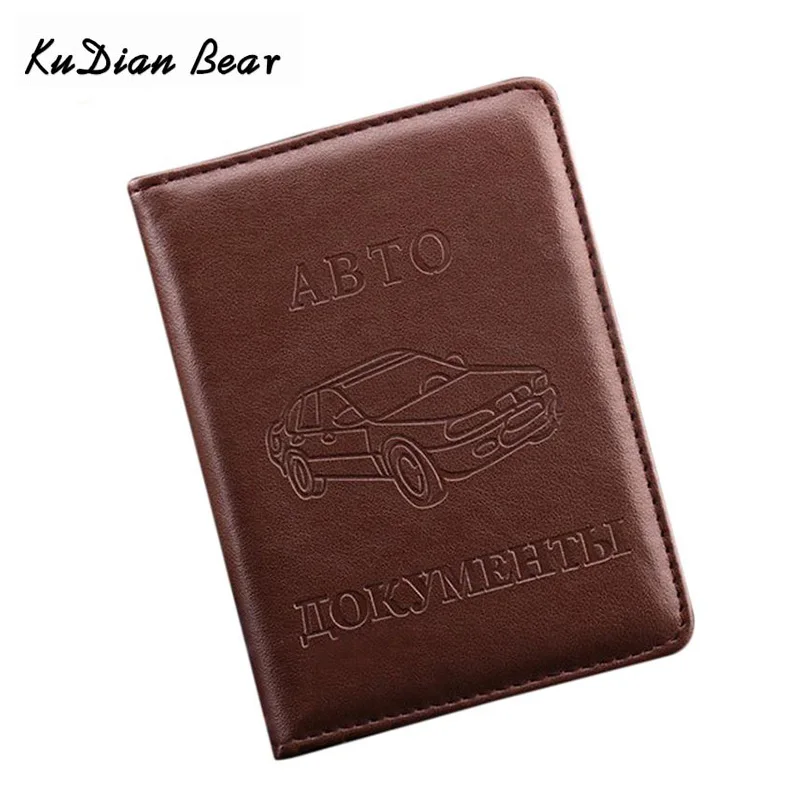 Russian Driver s License PU Leather Cover for Car Driving Documents Business font b Card b