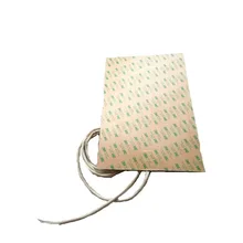 235*390*1,5 мм Тепловая кровать для 3D-принтера 120 в 250 Вт клейкая 1 сторона 100 к термистор 1000 мм свинцовый провод выходящий из середины короткого