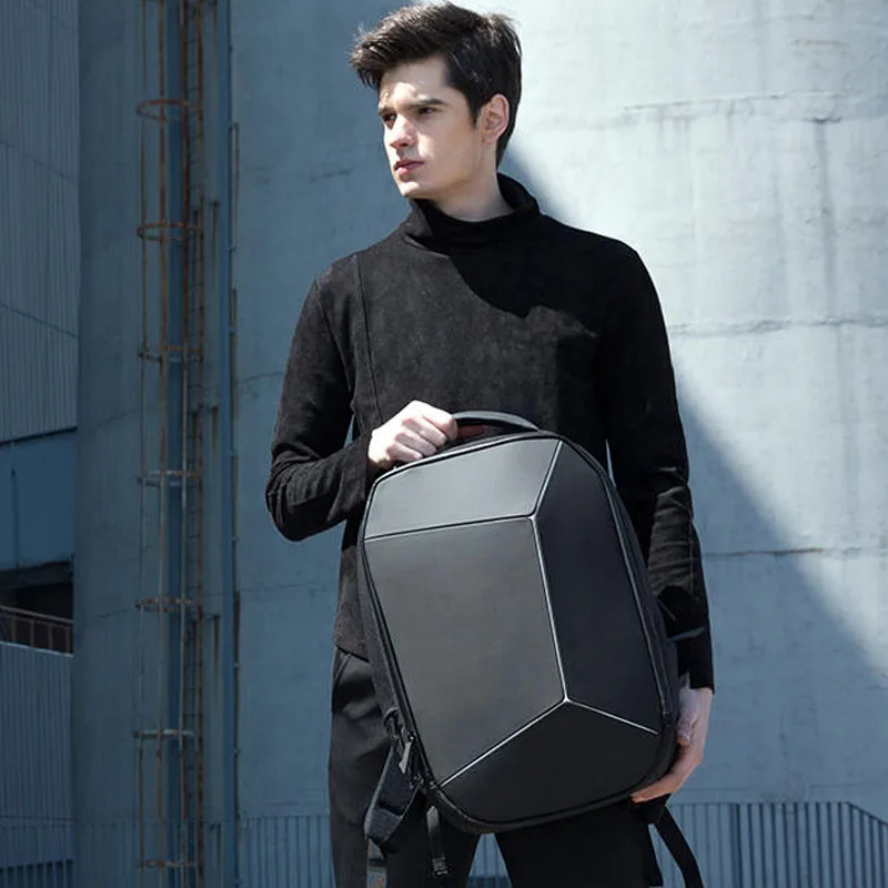 Xiaomi мужской крутой Стильный многофункциональный водонепроницаемый рюкзак водонепроницаемый корпус прочный и геометрический модный дизайн