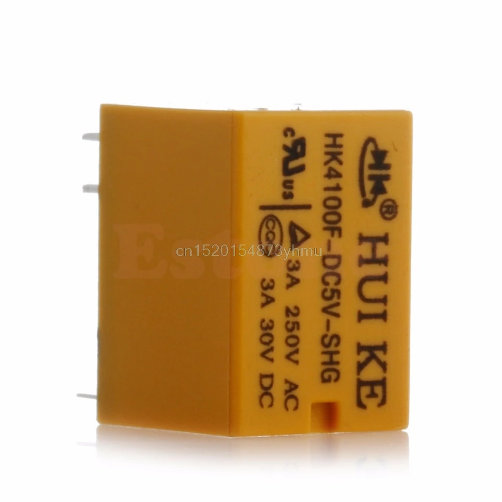 1 шт. 5 В HK4100F DC5V SHG 3 А 250 переменного тока в постоянного 6 контактов # L057 новинка