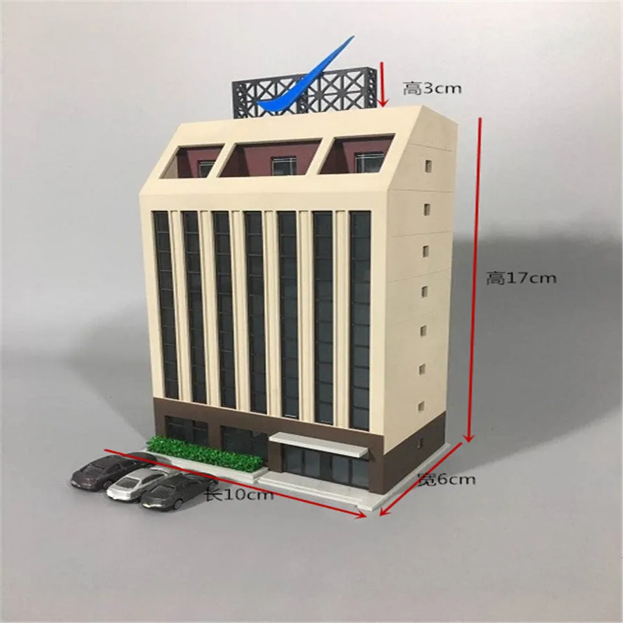 

1/150 160 Anime Building Scene Model Street View Enterprise Building Sand Table Building Scene Assembling Model