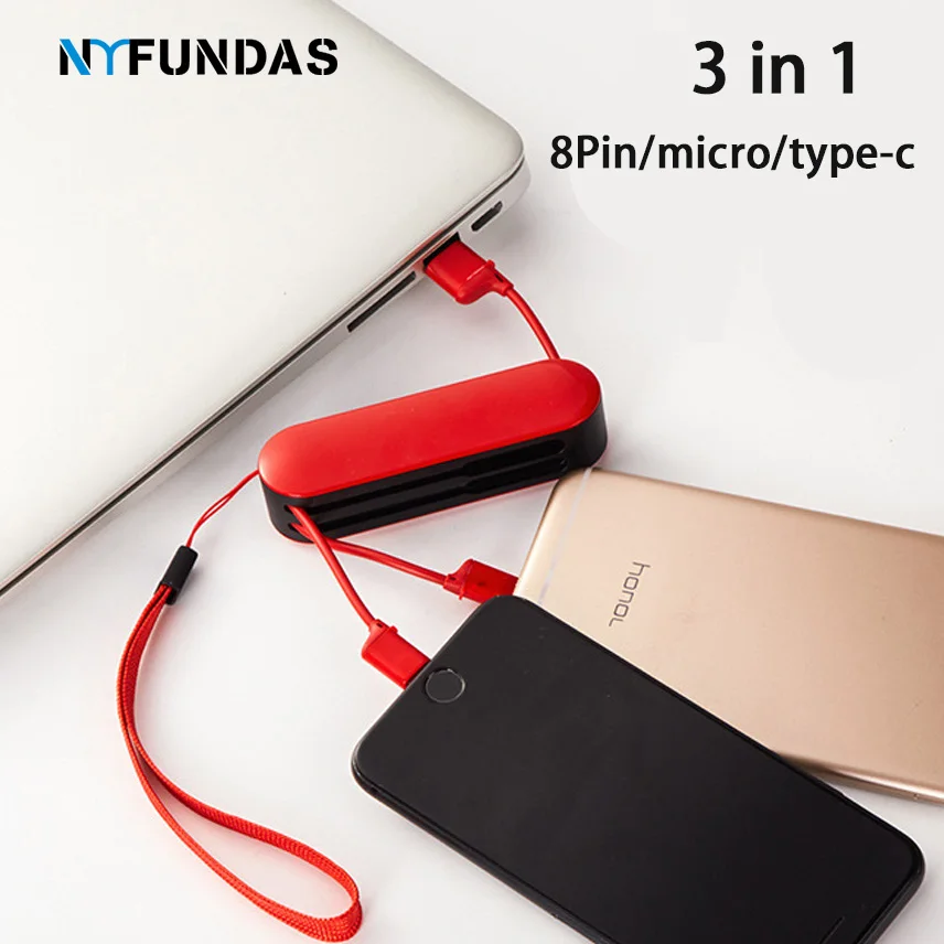 NYFundas Multi Function Usbc Micro Usb Charger Cable USB Cable For