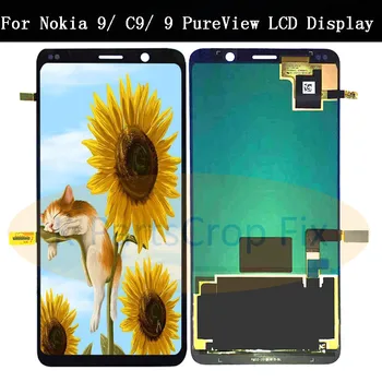 

AMOLED For Nokia 9 LCD Display Touch Screen Digitizer TA-1004 TA-1005 For Nokia9 Nokia 9 PureView LCD C9 Screen Replacement