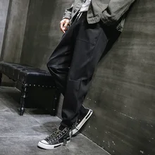 Autumn men's trousers hip hop pants 2019 new men's trousers sweatpants pants men's runners multi-pocket M L XL XXL XXXL Autumn men's trousers hip hop pants 2019 new men's trousers sweatpants pants men's runners multi-pocket M L XL XXL XXXL
