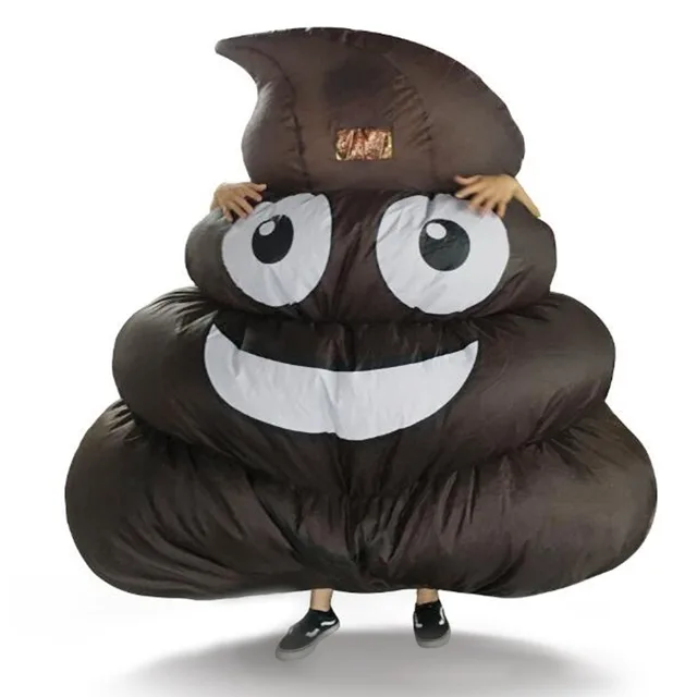Inflatable Giant Poop Emoji Costume For Adult Kids Halloween Party Game inflatable-giant-poop-emoji-costume-for-adult-kids-halloween-party-game