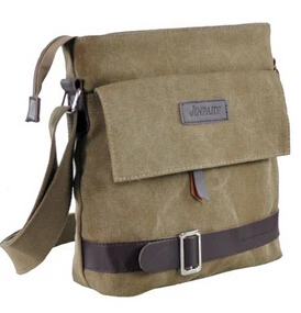 2016 Korean version casual canvas shoulder bag Messenger bag