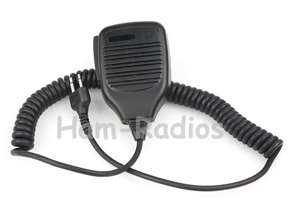 Новый 2 контактный ручной динамик с микрофоном для ICOM микрофон радиоприемников