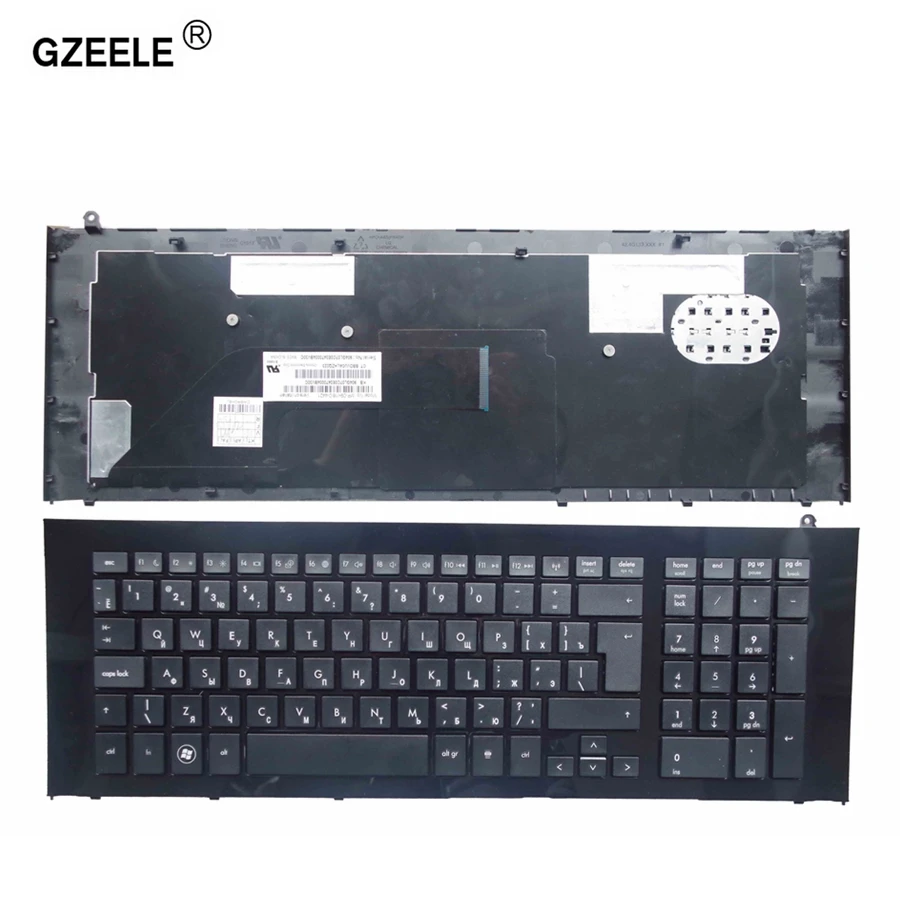 GZEELE Russian Laptop keyboard FOR HP ProBook 4720 4720S RU layout With Frame RU Black laptop keyboard 90.4GL07.S0R, V112130BS1 GZEELE Russian Laptop keyboard FOR HP ProBook 4720 4720S RU layout With Frame RU Black laptop keyboard 90.4GL07.S0R, V112130BS1
