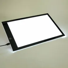 Wholesale A4 Painting Drawing Board LED Drawing Board Art Stencil Copyboard With USB Cable Copy Table for Painting