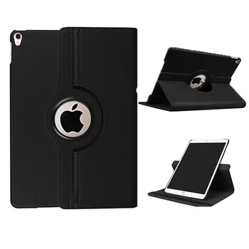 

360 Degree Rotating PU Leather Case For iPad Pro 11 2018 Funda with Auto Wake Sleep Cover For New iPad Pro 11 2018 case+Film