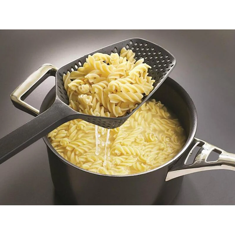 1Pc Drain Scoop Colander Gadgets Vegies Portable Strainer Large Water