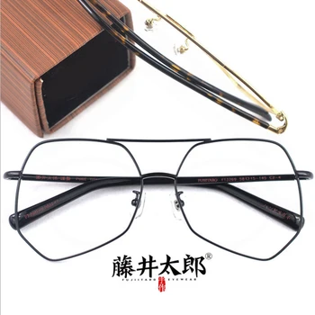 

TARO FUJII Pure Titanium Spectacle Frame Eyeglasses Men Women Computer Optical Clear Lens Eye Glasses Frame Male Female FT3269
