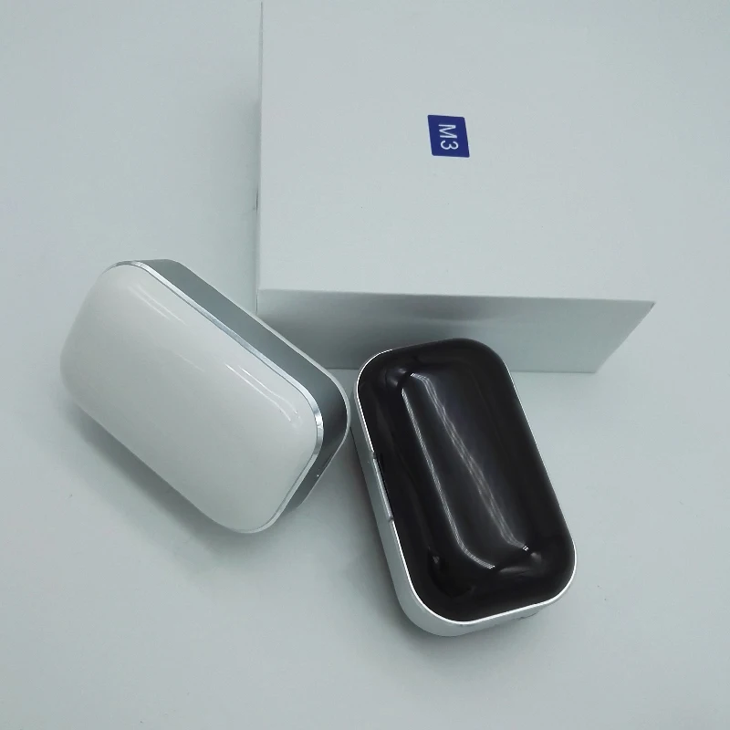  M3 TWS Wirelss Earphone BT5.0 Double Call HIFI Sound Effect Noise Cancelling Earbuds with Distance 