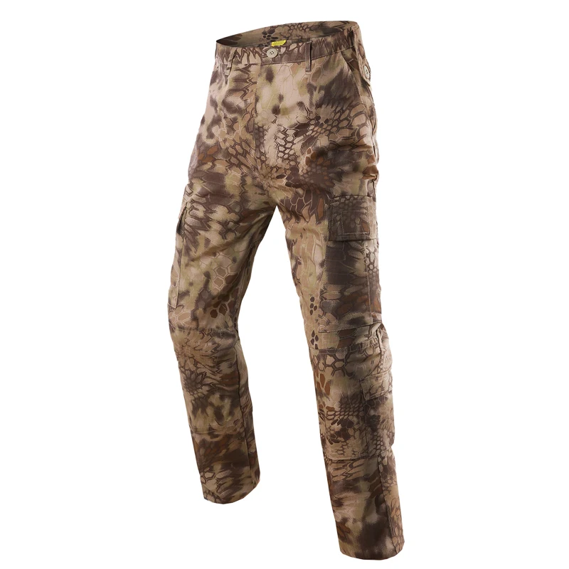 black casual pants Men's Army Camouflage Cargo pants New 2017 Brand Trouser Male Casual Man Pantalon Homme Military Material Multi-pockets Pants best casual pants for men