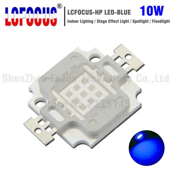 

High Power LED Chip 10W Blue 460-465nm COB Diode SMD DIY Spotlight Stage Light Floodlight For 10 20 30 50 100 Watt Light Beads