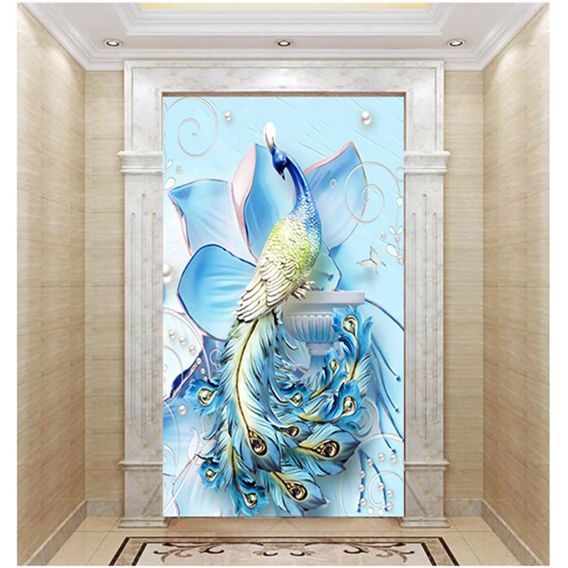 

Youran New Animal Diamond Painting diy 5d Diamond Embroidery Peacock Pattern Rhinestones Diamond Mosaic Kit Home Decoration Gift