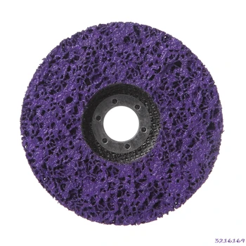 

125mm Poly Strip Disc Abrasive Wheel Paint Rust Removal Clean For Angle Grinder