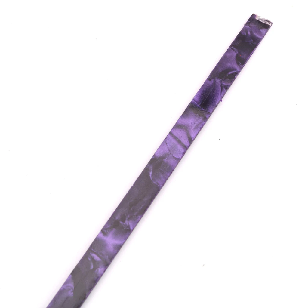 Cool Purple Pearl Celluloid Guitar Binding Celluloid Guitar Binding Purfling Strip for Guitar Parts Accessories 1620x6x1.5mm