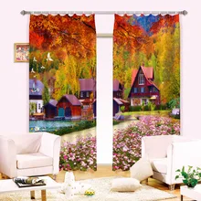 Xanadu сценический занавес 3 d Цифровой трехмерный черный шелк шторы затенение