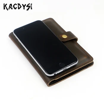 

Original Cowhide Leather Unisex Wallet Card Holder Classic Passcard Multifunction Document Storage Bifold ID Credit Card Holder