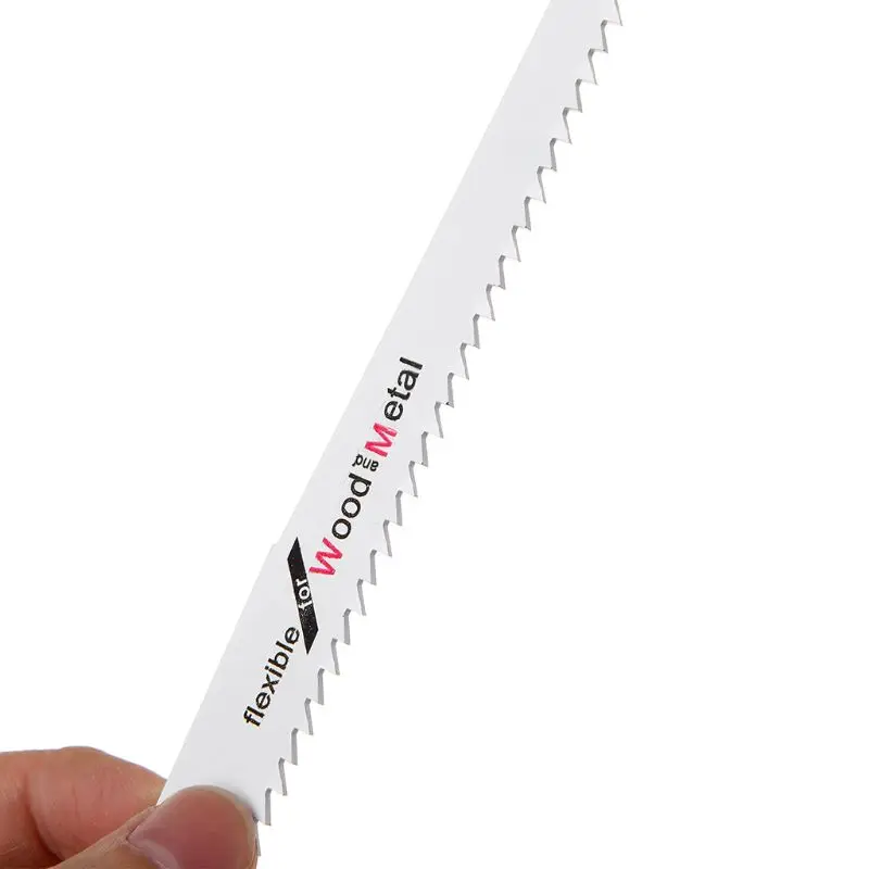 High Carbon Steel S1111DF 225mm 9" Reciprocating Saw Blade Effective Flexible For Cutting Wood Woodworking 6