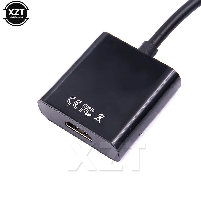 Горячая Displayport DP к HDMI Кабель-адаптер DP Displayport штекер к HDMI Женский конвертер Кабель-адаптер для ПК ноутбука