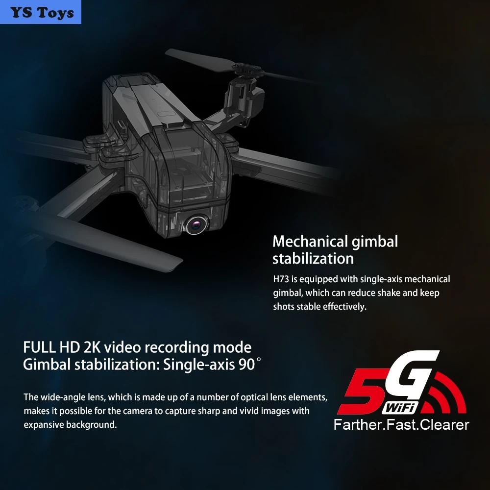 Складной Радиоуправляемый Дрон GPS 5G в режиме реального времени 1080P wifi FPV HD Вертолет камеры Квадрокоптер точка внимания Fly Cam регулировка угла