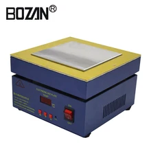 150*150 мм 600 Вт светодиодный обогреватель микрокомпьютер электрическая нагревательная плита станция предварительного нагрева AC 110/220 V BOZAN