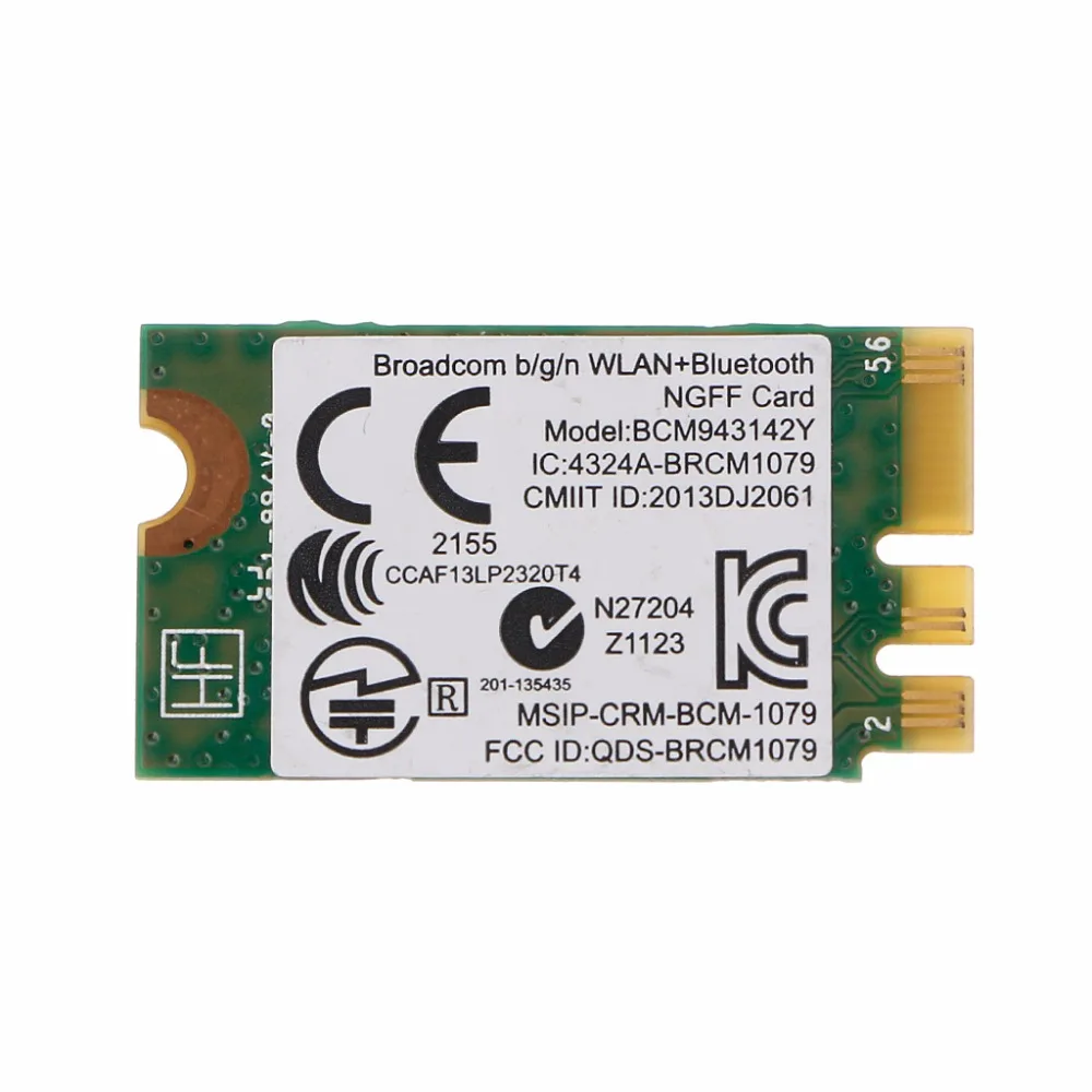 Новые 150 Мбит/с BCM943142Y 802.11b/g/n Bluetooth 4,0 WLAN NGFF Беспроводной сети Wi-Fi карты 150 м C26