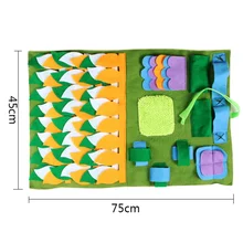 Коврик для домашних питомцев, моющийся коврик для собак и кошек, Тренировочный Коврик с запахом, потребляющий энергию, пазл для питомцев, щенков, собак, тренировочные игрушки-одеяла для щенков