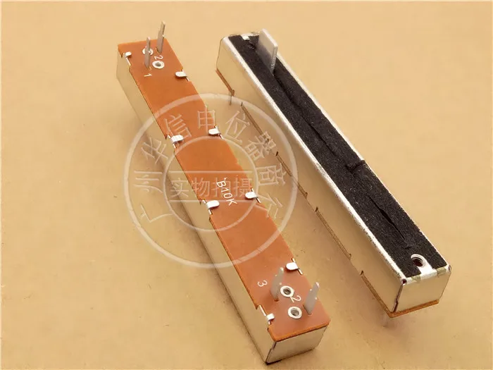 5pcs SL60V mixer 88mm Slide single-joint potentiometer SL60V B10K-8B