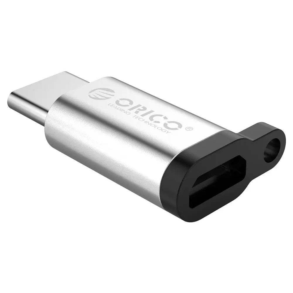 Адаптер ORICO OTG Micro usb-type C адаптер usb type C адаптер OTG адаптер для зарядки iphone передача данных 2 в 1 конвертер