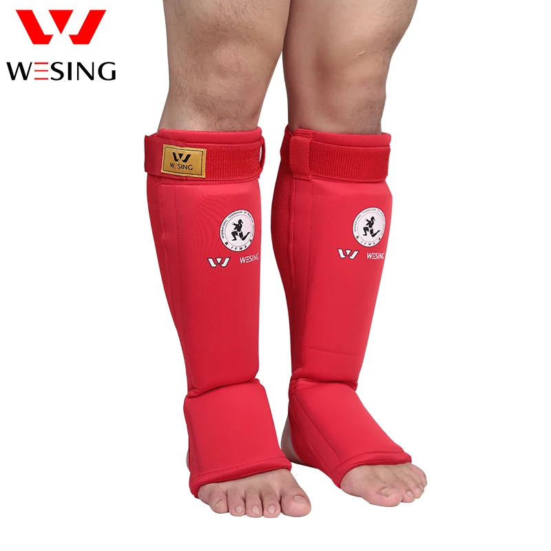 Боксерская защита для голени Wesing MMA Muay Thai поддержка голеностопа боевые искусства
