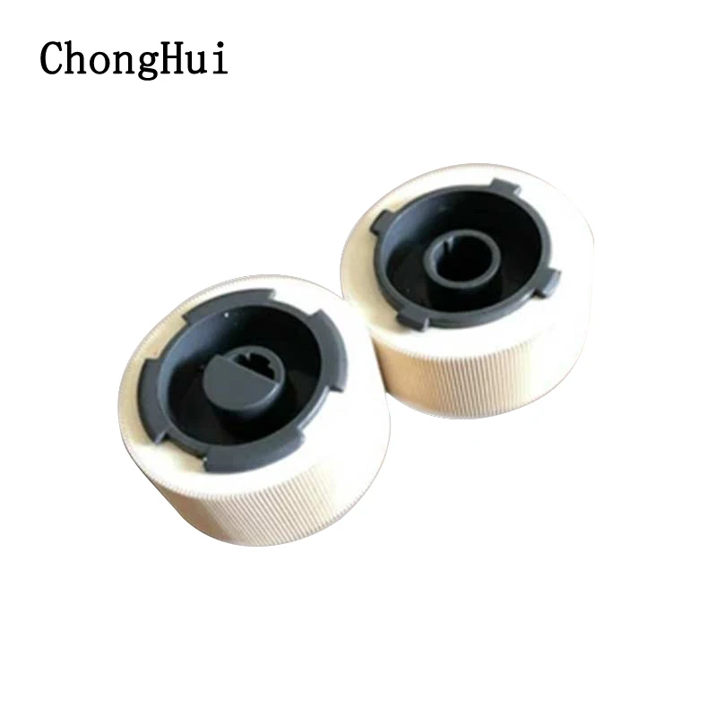 

ChongHui 2Pcs Set Pick Up Roller T650 Rubber Original Sheath The Paper Round Box Rubber Wheel Paper Round 40X4308